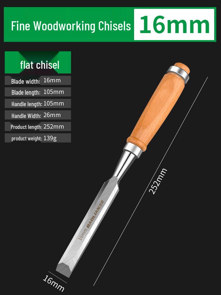 Набор столярных стамесок по дереву с деревянной рукояткой - Плоские, лопаточные, ножевые, резьбовые, канавочные и строгальные инструменты