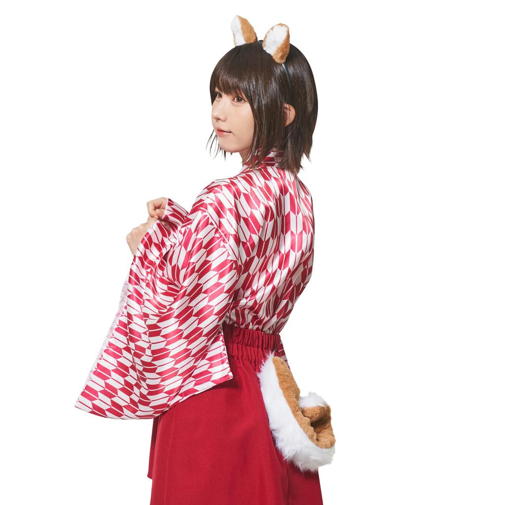 Clearstone Kemomimi Tail Set Cosplay Halloween Shiba Inu Unisex Brown