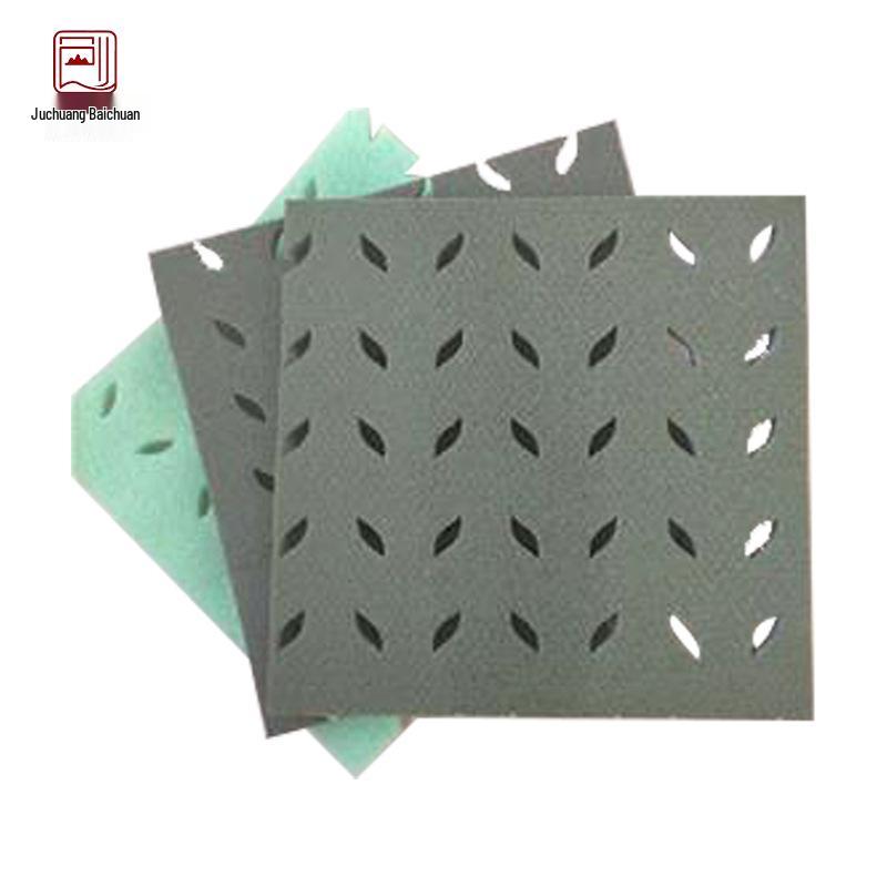 10mm XPE Shock-Absorbing Drainage Mat for Football Fields and Sports Lawns