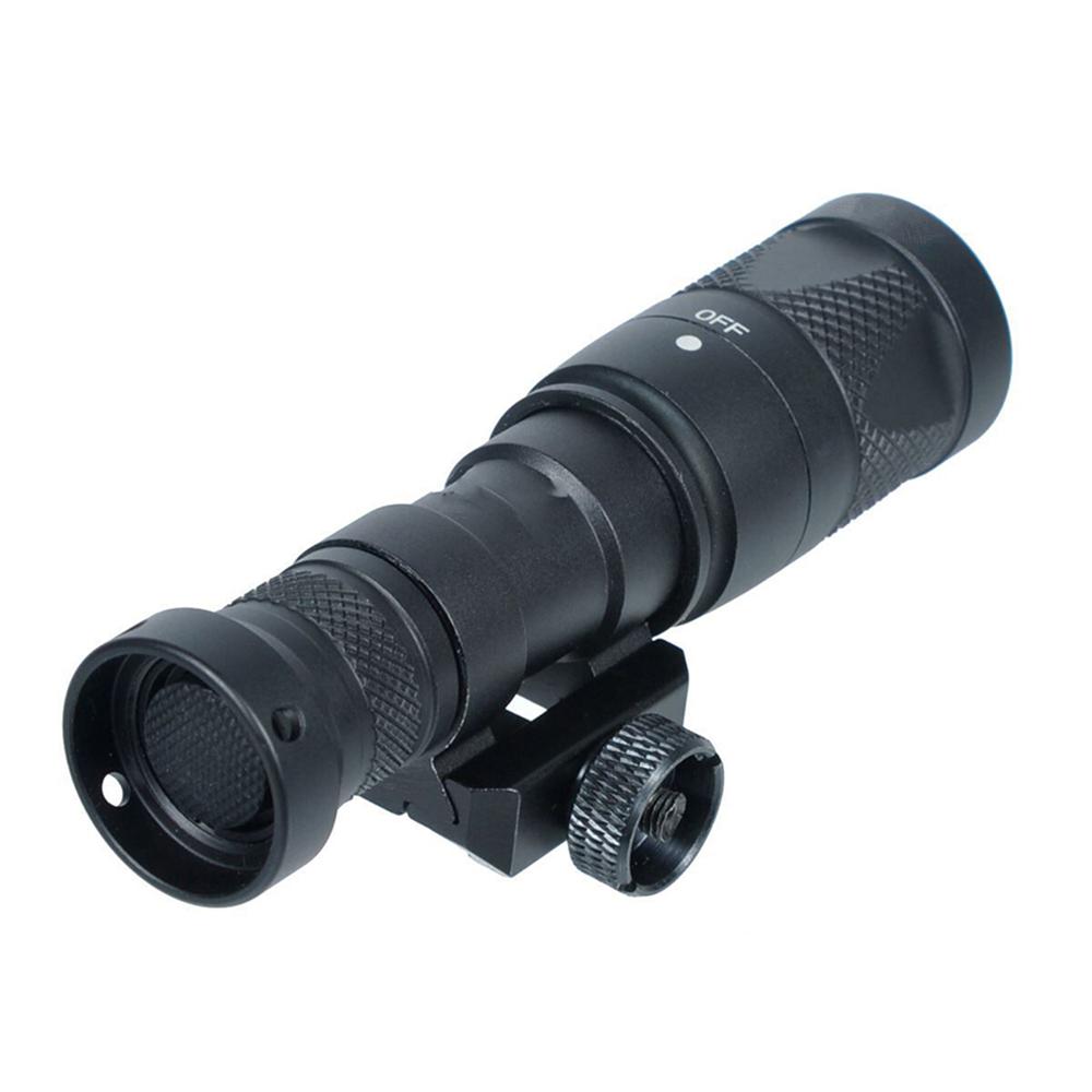 1PC 140 Lumens Black M300V Scout Weapon Light 140 Lumens Mini LED With Flash