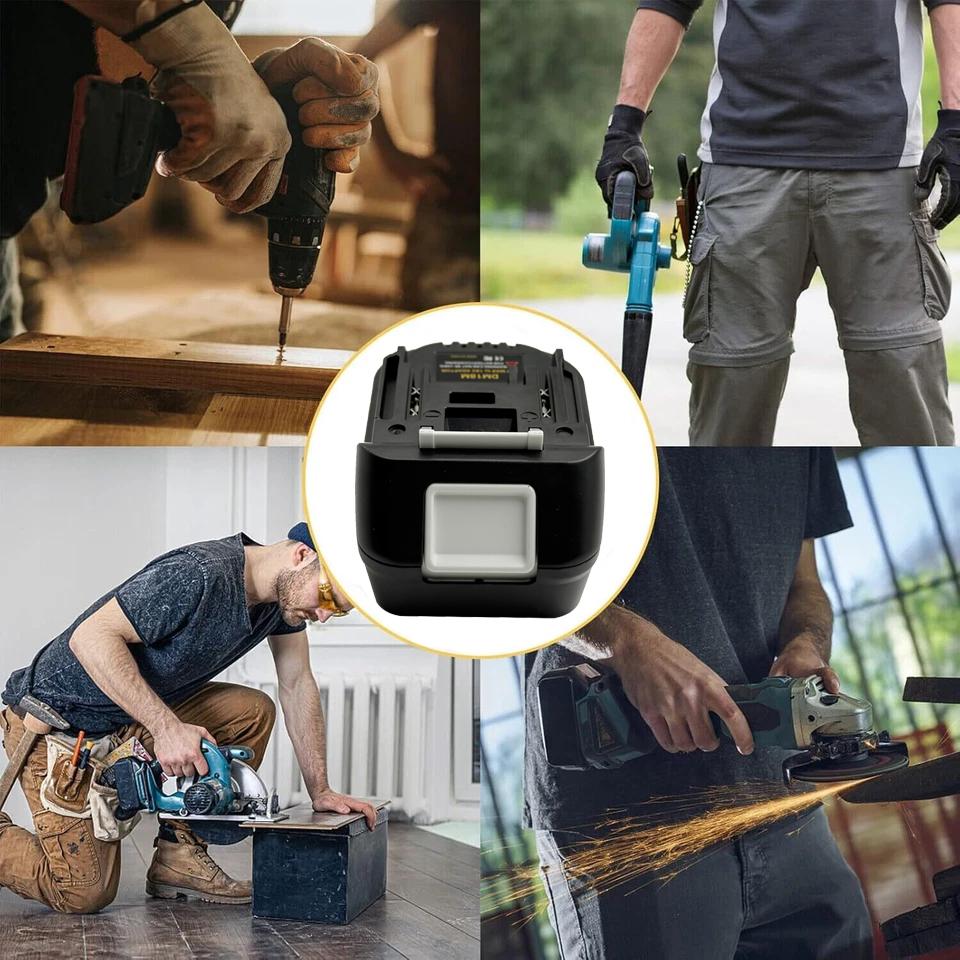 Адаптер батареи DM18M BS18MT EIN18MT для Dewalt&Milwaukee/Bosch/Einhell Конвертер батареи для электроинструментов Makita 18 В