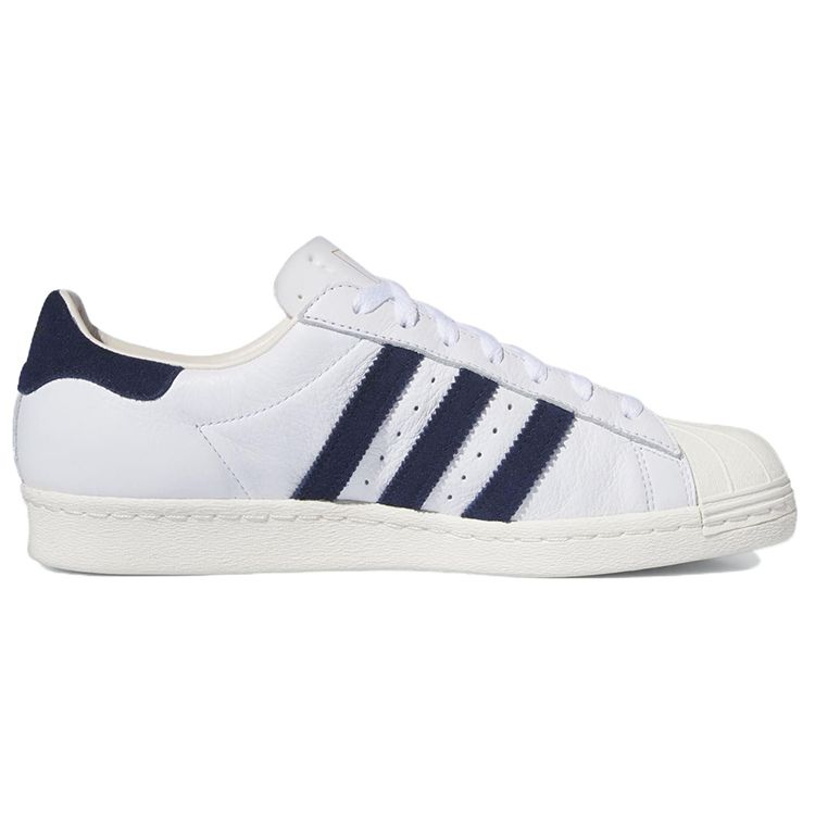 Мужские кроссовки Pop Trading Company x adidas Superstar ADV Белые Темно-синие Белоснежные Меловые IE3408