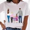 Women Family Mom Mother Mama T-shirts Female T Tee Cartoon Sweet Love Son 90s Clothes Lady Casual Shirt Graphic Tshirt Top