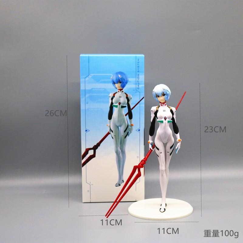 22 см ФИГУРКИ NEON GENESIS EVANGELION Аянами Рэй Фигурка на торт ПВХ Модель Аниме Аска Лэнгли Сорью Коллекционные Игрушки
