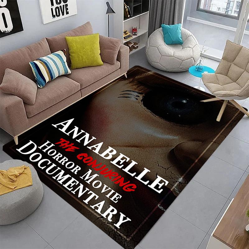 Ковер Annabelle's Horror Legacy Домашний декор Печать Подушка для офисного кресла Коврик для двери Защитная подкладка