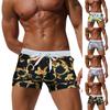 Fashion Men Breathable Trunks Pants Solid Swimwear Beach Shorts Slim Wear