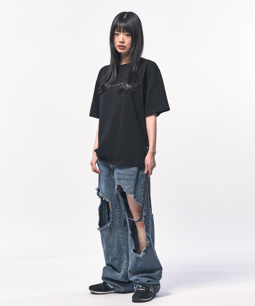 C WEAR BY THE GENIUS C Wear Oversized T-Shirt Black