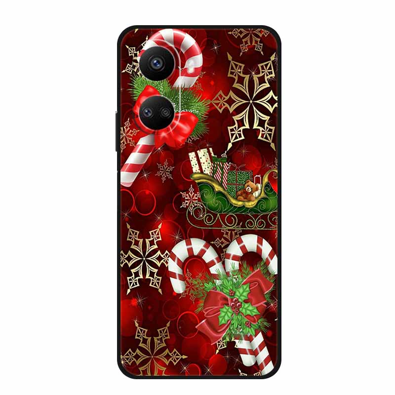 Christmas Case For Huawei Nova 10 / 10 SE / 10 Pro Case Nova 10Z 8SE Lovely Soft TPU Silicone Covers for Huawei Nova 10 Pro Case