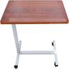 KASHSURG Otica Medical Adjustable Overbed Bedside Table With Wheels (Hospital and Home Use)