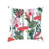 Summer Tropical Plants Cushion Cover Green Leaves Printing Decorative Pillowcase Polyester Tropical Plants Throw Pillow Case