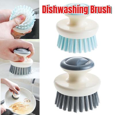 Горшки для скребка для раковины с жесткой щетиной Щетка для мытья посуды с ручкой Щетка для мытья посуды Кухонные многоцелевые щетки для мытья посуды