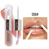 JULYSTAR Waterproof Lipstick Double Headed Lip Glaze Lasting No Fading Mirror Lip Gloss Female Cosmetic Lip Makeup Daily Makeup