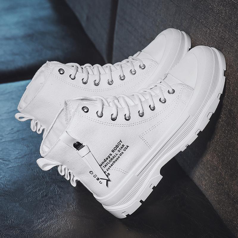 Four Seasons High-top Canvas Shoes Мужская спортивная обувь Повседневная обувь 39-44