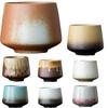 Kiln Change Glazed Cups Tea Bowl Vintage Tea Cup New Coarse Pottery Espresso Cup