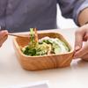 Деревянная миска для салата и закусок в японском стиле Yimiao