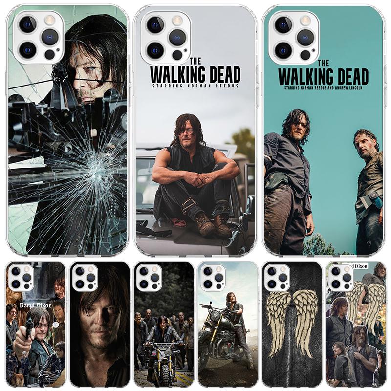 The Walking Dead Daryl Dixon Case Phone Cover for Apple iphone 17 Air 16 15 14 13 Mini 12 11 Pro Max 16E 7 Plus 8 + SE 2020 Tren