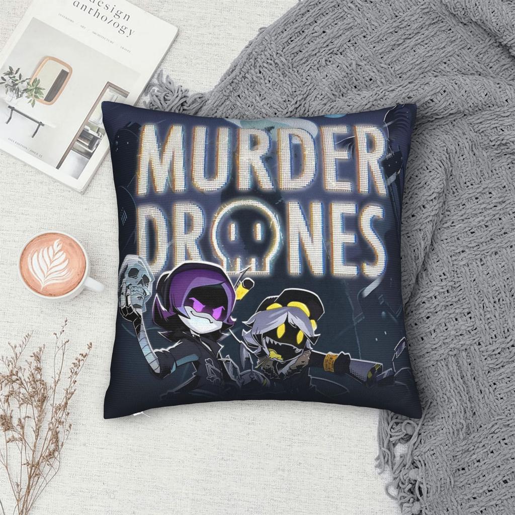 New Style Sofa Murder Drones Decoration Pillowcase Stuff Cool Uzi Doorman Pillow Cover Zippered Multiple Sizes