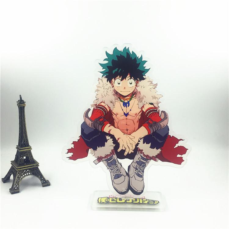 Игровая аниме-геройская академия, акриловая подставка для персонажей, брелок для ключей, акриловая подставка для фигурки, окрашенный декор стола, украшение, подарок