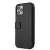 Etui z klapką do iPhone 12 Pro Max US Polo Polo Embroidery Czarne