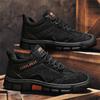 Модная мужская обувь 2024 осень рабочая обувь противоскользящая легкая устойчивая к запаху износостойкая удобная на шнуровке рабочая обувь для улицы