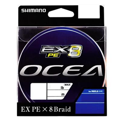 SHIMANO Леска PE Osea EX8 200м 2 Многоцветная рыболовная леска Нет. 40,0 фунтов PL-068L