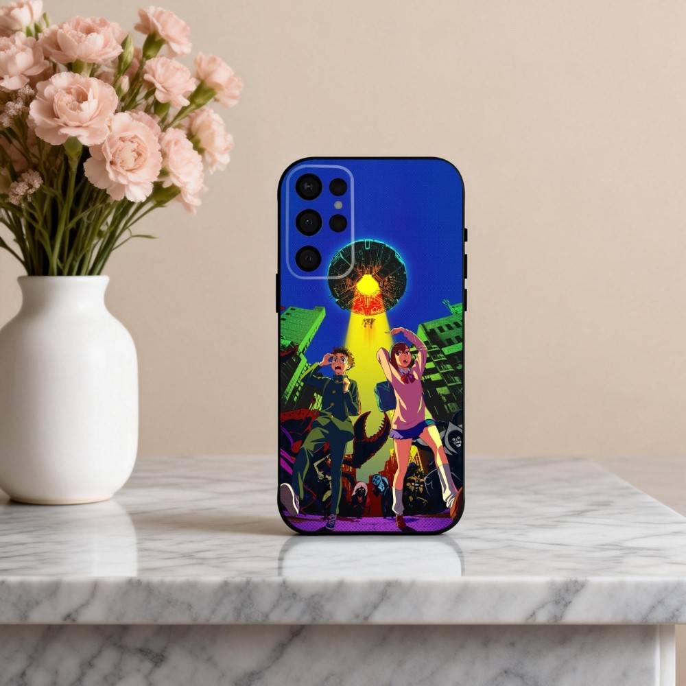 Web Manga D-DAN DA-A DAN-N Phone Case For Samsung S25,S24,S21,S22,S23,S30,Ultra,S20,Plus,Others Soft Black Case