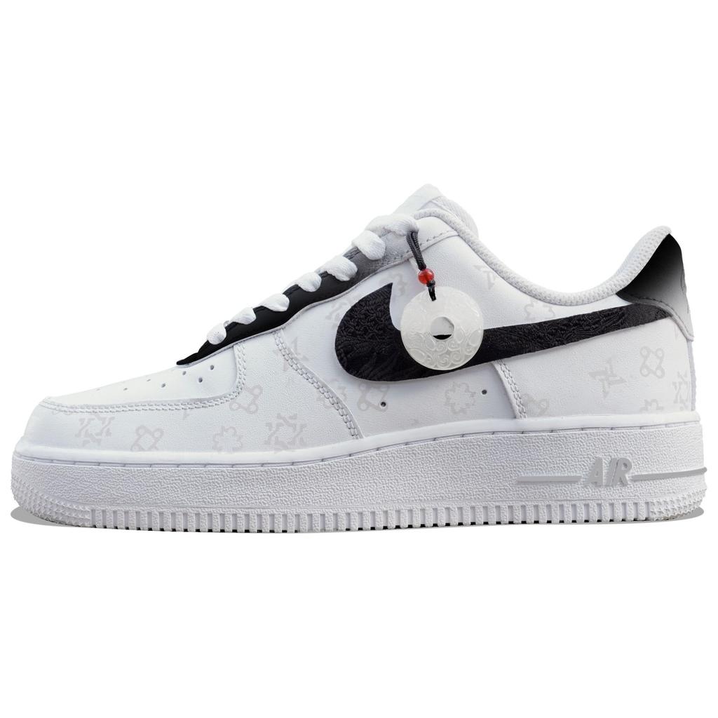 Nike Air Force 1 Abrasion Resistant Low top Skateboard Shoes Unisex White CW2288-111(Team113-S-BOX)