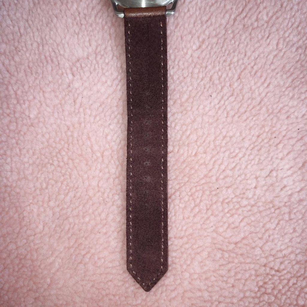 Б/у Аналоговые часы NIXON A129-019 THE MELLOR Кожаный Кварцевый Рабочие Черный Циферблат