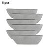 For shark AV2800ZE RV2820YE Vacuum Parts Replacement Mop Cloths 6 Pieces Microfiber Pads for Clean and Hygienic Floors