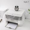 1Pcs Lace Fax Machine Dustproof Cover Universal Rice Cooker Protector  Kitchen Office Supply