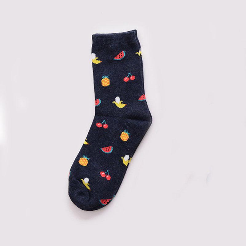 Fashion Korea Creative Cartoon Life Foods Sushi Watermelon Soft Cotton Christmas Gift Socks Dropship
