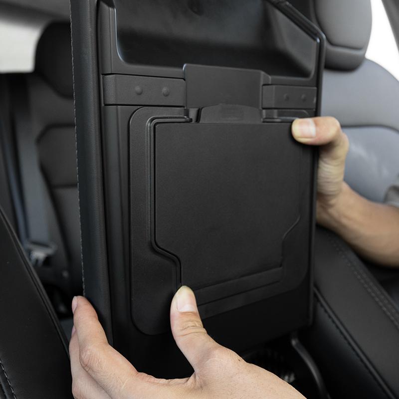 For New Tesla Model 3 Highland 2024 Hidden Storage Box Magnetic Suction Press Armrest Box Privacy Storage Interior Accessories