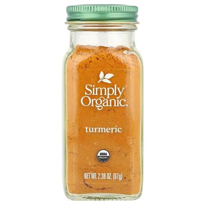 Simply Organic Куркума 67 г (2,38 унции)
