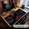 Custom Name Extended Mouse Pad,Tokyo Ghoul Gaming Desk Mat For Home Office Desktop Decor