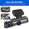 1080P Dual camera,Dash Cam for cars,Front And Inside,car Camera with IR Night Vision,Loop Recording,wide Angle Car DVR Camera