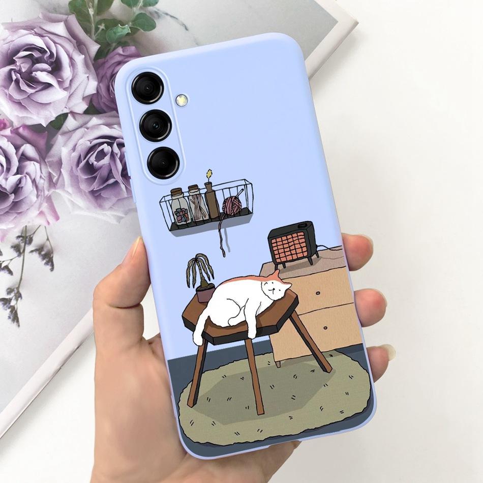 Чехол для телефона Samsung Galaxy A25 5G Samsung A25 2023 SM-A25B Модный дизайн с луной Мягкая силиконовая задняя крышка