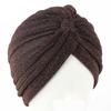 Polyester Fabric Hat Silk Indian Hat Muslim Headband Turban Golden Bright