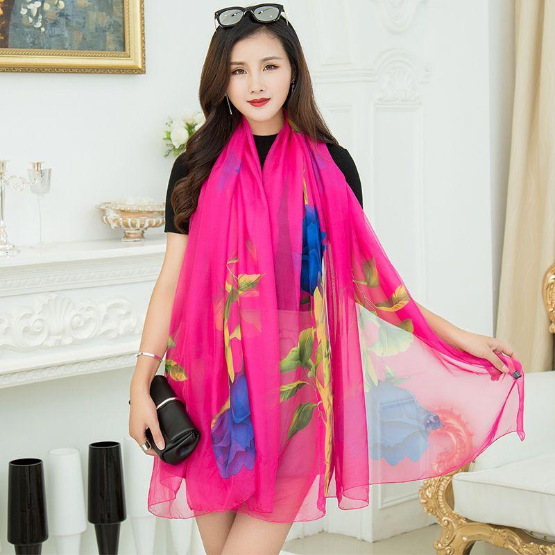 New Arrival Women's Scarf, Oversized and Lightweight Chiffon Shawl for Beach Vacation and Winter, Fashionable and Versatile