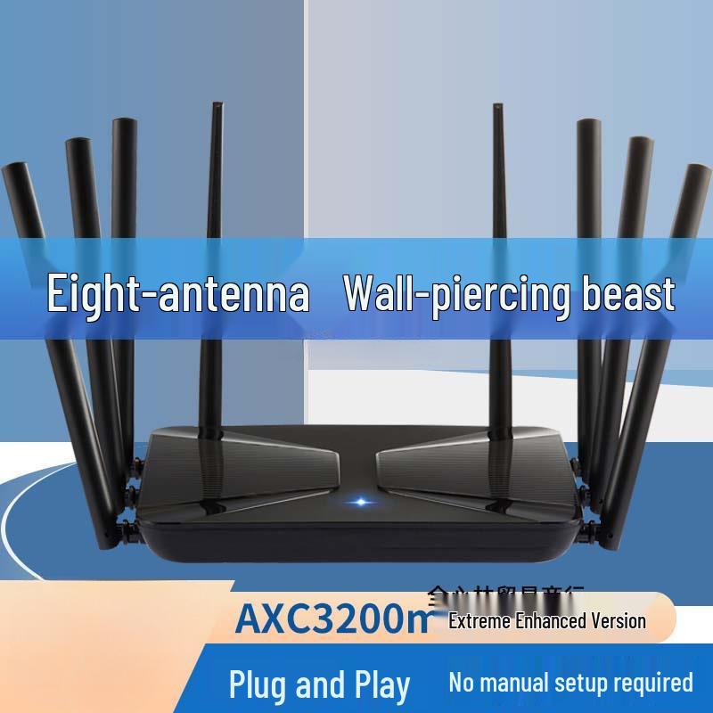 Двухдиапазонный гигабитный Wi-Fi6 роутер высокой мощности 2025 года: 5G, 1700 МГц, Проникающий через стены, Высокоскоростной беспроводной для умных домов