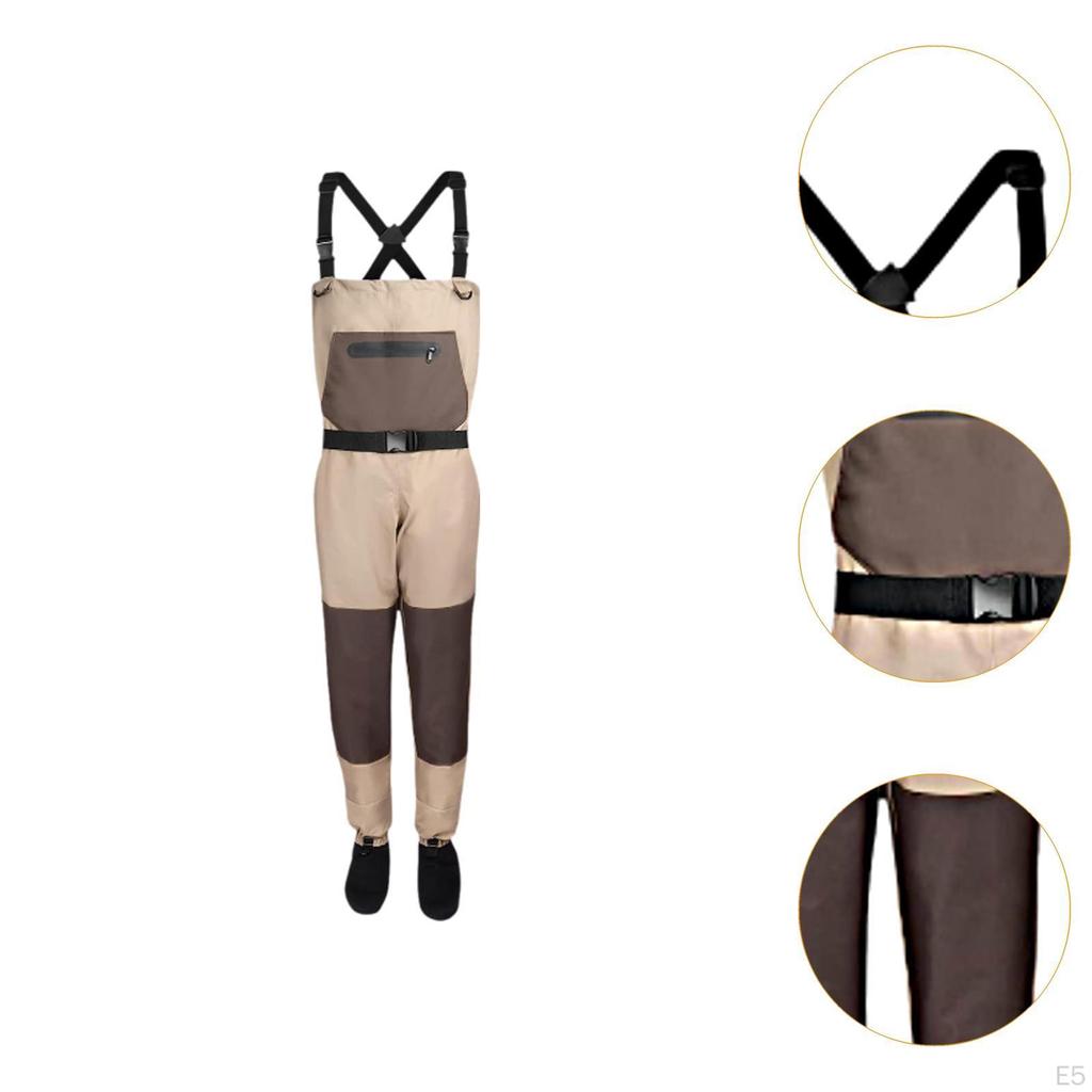 Забродные комбинезоны для рыбалки, 3 слоя, дышащие, для начинающих, профессиональные, водонепроницаемые, удобные