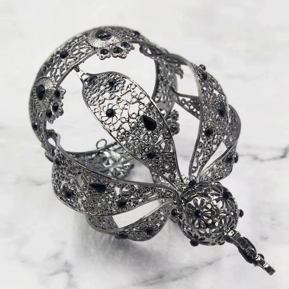 1/2 шт. Барочная корона Топпер для торта Элегантная ретро корона со стразами Креативная европейская свадебная повязка на голову Королевское торжество