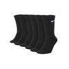 Nike Knee High Socks Men's Combo Set 3 Pack Black (Unisex) Knee-High Socks SX7676 010