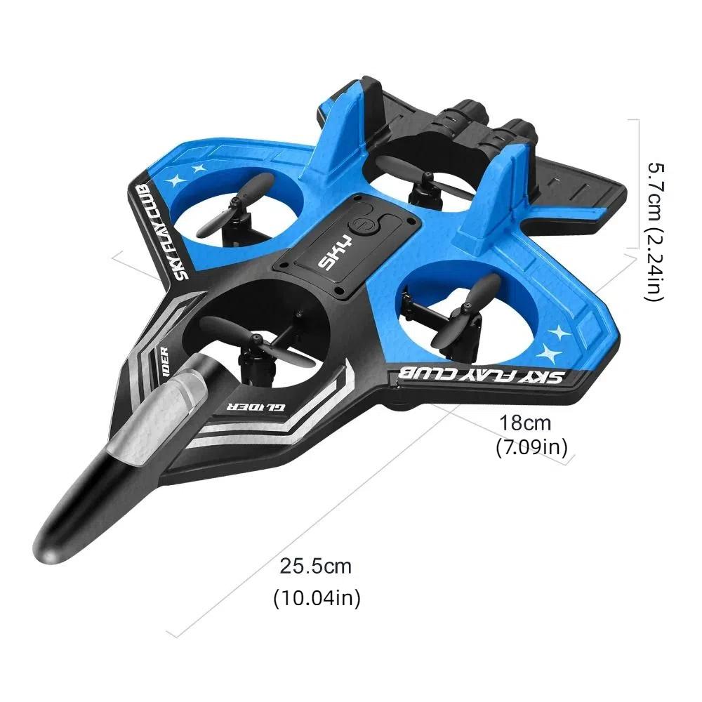 EPP Foam Four Motor Helicopter Toy Gravity Sensing RC Hobby Jet Plane  Home Decor