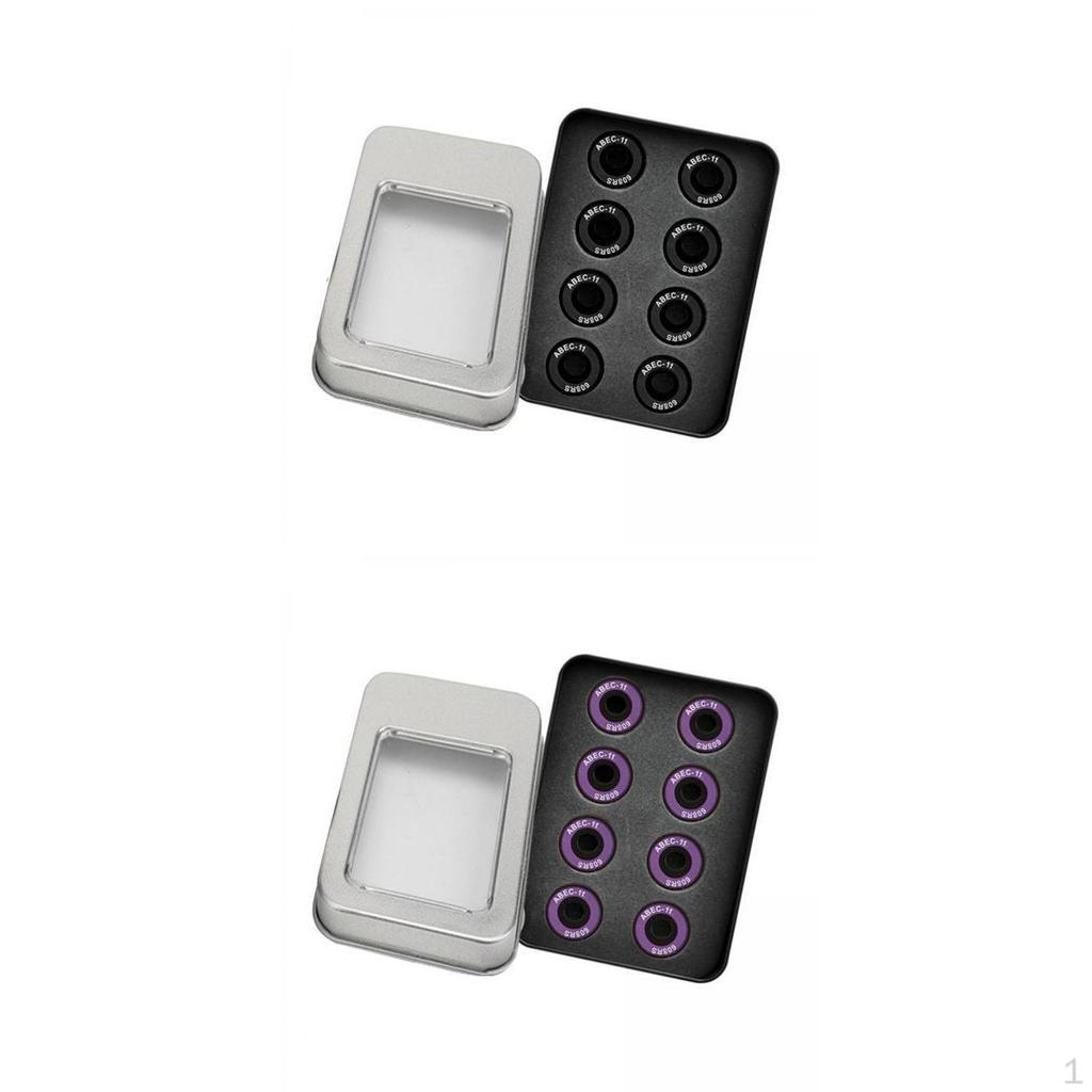 16x Ceramic 608-RS Skateboard Bearings High -11 Inline Skate