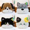 Cartoon Beagle Animal Head Plush Toy For Bedroom Decor And Comfort
