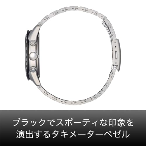 Citizen Фотоэлектрический Eco-Drive Хронограф Водонепроницаемый Белый BL5614-59A Мужской Серебристый