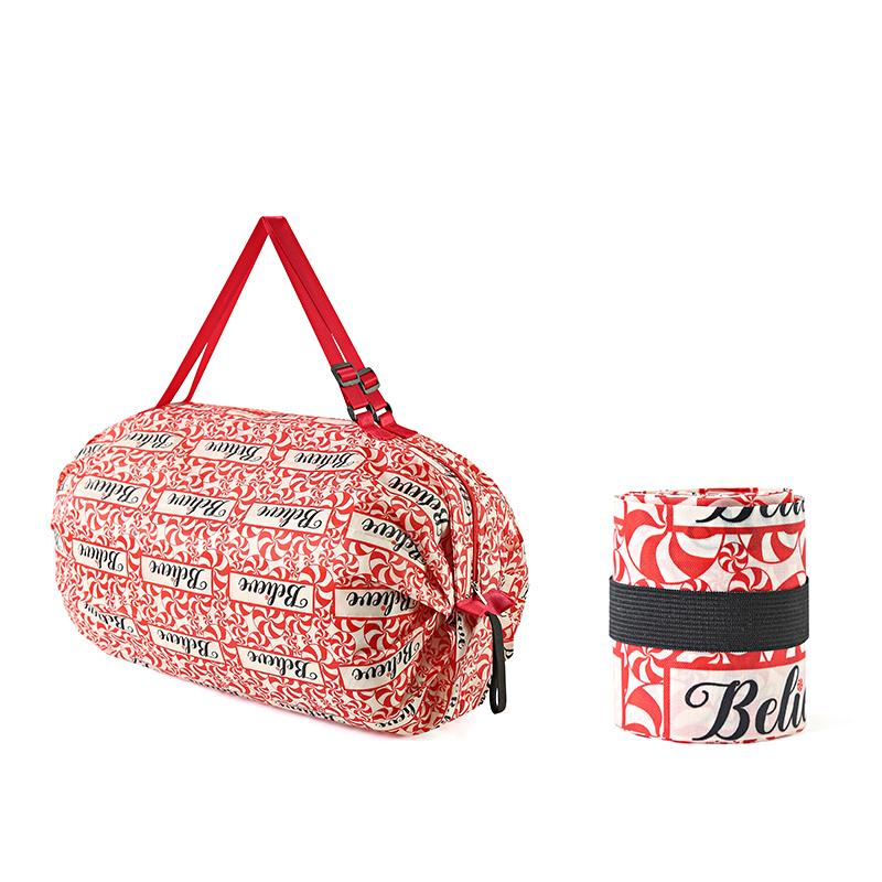 1 шт. сумка-тоут, многоразовая сумка для покупок, экологичная, для путешествий, продуктов, портативная, большая вместимость, складная, на одно плечо