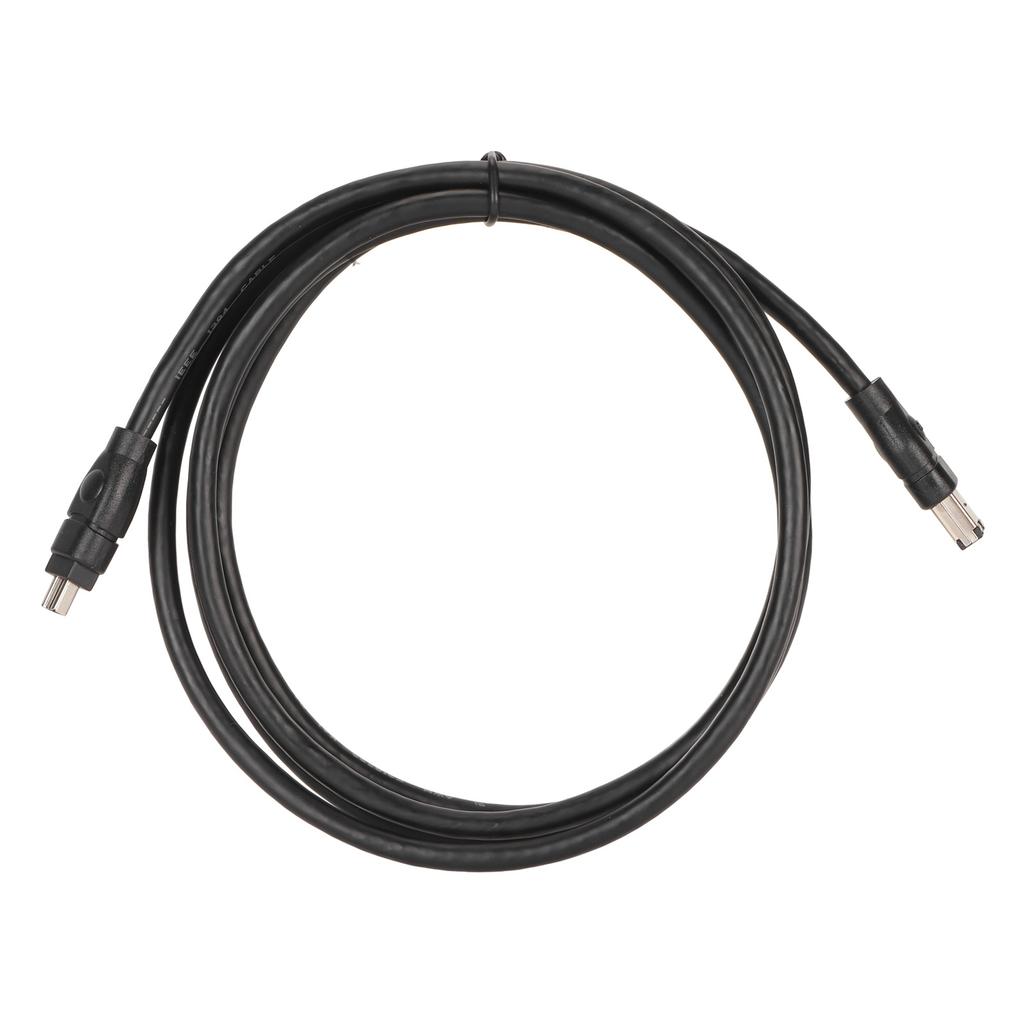 Firewire DV Cable 6 Pin To 4 Pin Plug and Play IEEE1394 Firewire Cable for JVC Camcorders 5.9ft