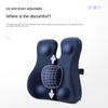 Orthopedic Chair Back Cushion Memory Foam Car Seat Office Sofa Waist Lumbar Side Support Pillow Spine Coccyx Protect