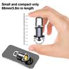 NEW Rechargeable Mini Flashlight Inspection Light Portable Keychain Camping Emergencys Lighting Tool Red Blue Flashing Light